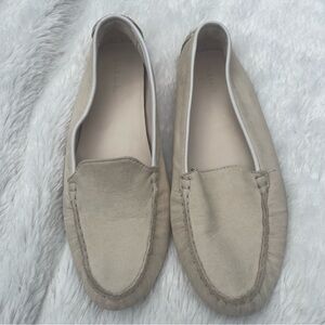 Cole Haan Off White/Ivory Grand OS Driving Loafers Moccasins women’s size 9.5